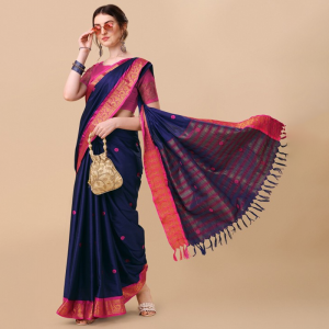 Woven Design Zari Pure Silk Ilkal Saree