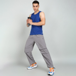 Men Mid-Rise Parachute Track Pants